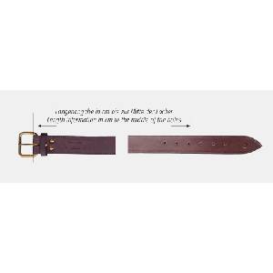 BasicNature Класически колан за пари мока 80 cm (962180)