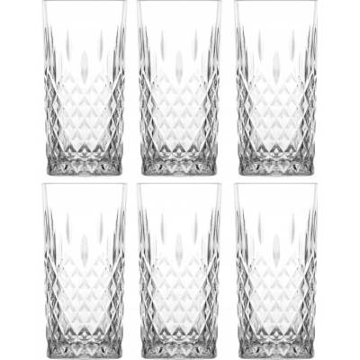LAV Sklenice na drinky sklenic na dlouhé nápoje 6 x 356 ml