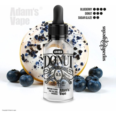 Adams vape Shake & Vape Grand Donut 10 ml – Zboží Dáma