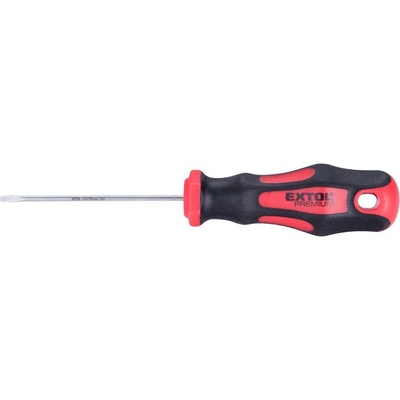 EXTOL PREMIUM Šroubovák plochý, (-) 3x75mm, CrV 8819223