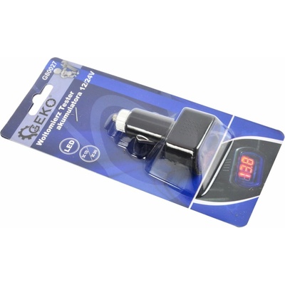 Voltmetr a tester akumulátoru 12/24 V – Geko G80027