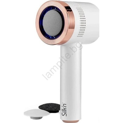 Silk’n - електрическа пила за стъпала VACUPEDI 5V/1500 mAh бяла/розово злато (BZ0152)