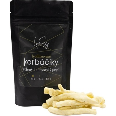 Lyopotraviny Lyofilizované korbačíky s kampotským pepřem 100 g
