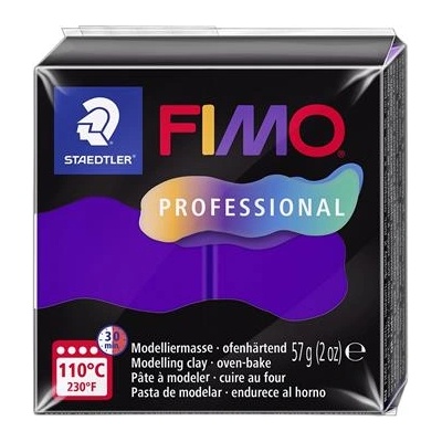 FIMO Глина, 57 g, горима, FIMO "Professional", лилава 8040-6 (8040-6)