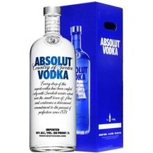 Absolut Vodka 40% 3 l (kartón)
