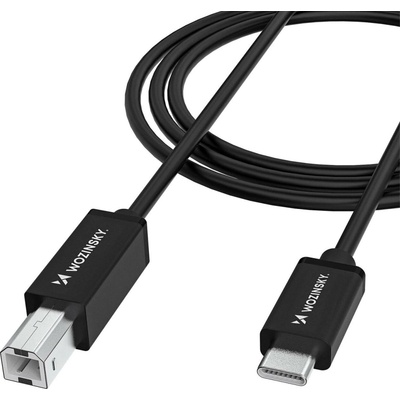 Wozinsky WKDDY2S USB-B - USB-C 2m černý