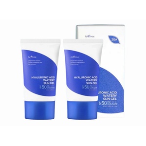 ISNTREE Hyaluronic Acid Watery Sun Gel SPF 50+ PA++++ DOUBLE PACK - Слънцезащитен гел (2x50мл)