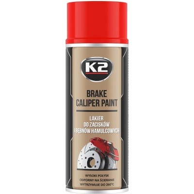 K2 BRAKE CALIPER 400 ml Červený