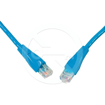 Solarix C5E-114BU-2MB Patch CAT5E UTP PVC, 2m, modrý