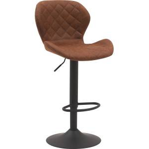Bogdan Furniture Europe Бар стол Н-126 кафяво/черно