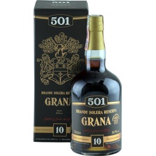 Brandy 501 Solera Reserva Grana 10r.oč 36% 0,7 l (kartón)