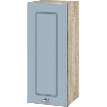 ИРИМ Горен кухненски шкаф Сити АРФ-Деним мат-06-1 30 см