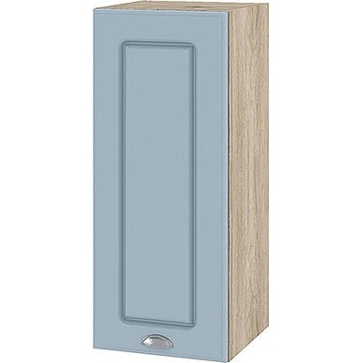 ИРИМ Горен кухненски шкаф Сити АРФ-Деним мат-06-1 30 см