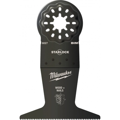 Milwaukee široký nôž na ponorné rezanie do dreva s klincami 65 x 42 mm 48906027