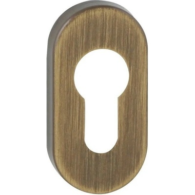 Rozeta ku kľučke FT - Rozeta R - PZ - 60 x 30 mm BRM - bronz matný (F43) | MP-KOVANIA.sk