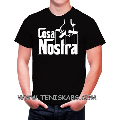 Fruit of the Loom Тениска със щампа - Cosa nostra 3