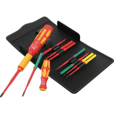 Wera 006635 Náradie pre skrutkové spoje rozvádzačov regulácia otáčok Kraftform Kompakt VDE Safe-Torque Basic 2 - 11 dielov