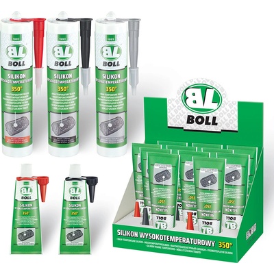 Boll Vysokoteplotný silikón 80 ml čierná