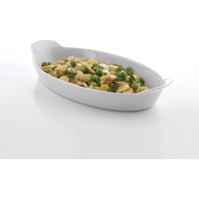 Kutahya Porselen Kutahya ОВАЛНА ЧИНИЯ tavola ? 27.5cm. x 15cm. БЯЛА (tvd28fko00)