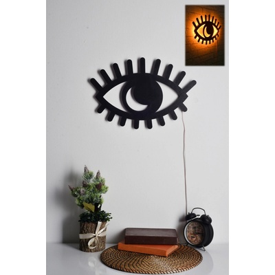 ASIR Nástěnná dekorace s LED podsvícením EVIL EYE