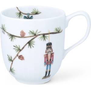 Kähler Бяла порцеланова чаша с коледен мотив 330 ml Hammershøi Christmas - Kähler Design (693173)