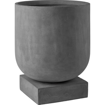 BOLIA Саксия Podium 33 см сива (24-906-04_33)