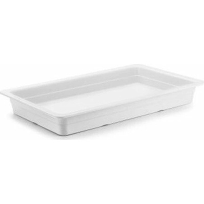 Gastronádoba PORELIN plná GN 1/1 65 mm biela 100030200