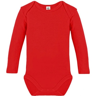 Link Kids Wear Detské body s dlhým rukávom Red