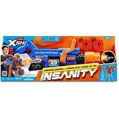 Raketomet minigun X-Shot Insanity Smoking Barrel Zuru
