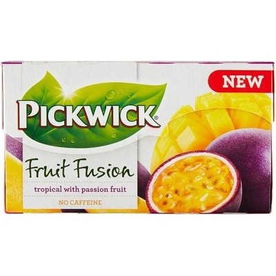 Pickwick Fruit Fusion Tropical with Passion Fruit ovocný čaj aromatizovaný 20 x 1,75 g