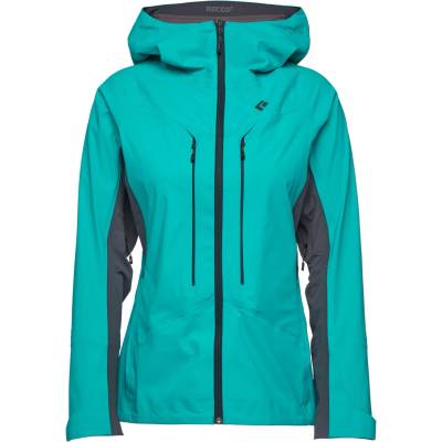 Black Diamond Дамско водоустойчиво яке Black diamond Women's Dawn Patrol Hybrid Shell Waterproof jacket - Dark Patina - размер XS (102-2298-0611)
