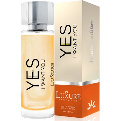 Luxure parfumes YES I WANT YOU parfémovaná voda dámská 30 ml