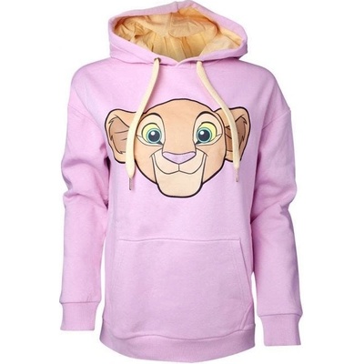 Difuzed dámská mikina The Lion King Nala růžová
