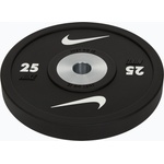 Nike strength Obciążenie bumperowe Nike Strength Pro Urethane Bumper Plates 25 kg black