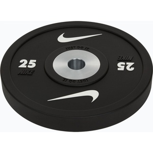 Nike strength Obciążenie bumperowe Nike Strength Pro Urethane Bumper Plates 25 kg black