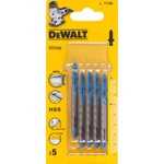 DEWALT HSS нож за трион, тънки метали, 76 мм (5 бр. ) DT2162 (DT2162)