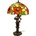 Brilagi - Тифани витражна настолна лампа SUNFLOWER 1xE27/60W/230V (BG4367)