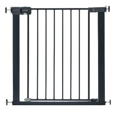 Универсална метална преграда за врата, черна (SF.0094)