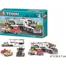 Sluban B0339 Town Náklaďák na transport aut 638 ks