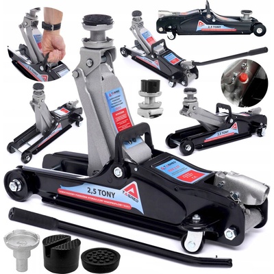 Tagred TA253 Hydraulický nízkoprofilový zvedák pojízdný 2,5 t s podpěrami MB-JS3T