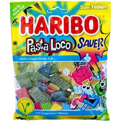 Haribo Pasta Loco kyslý vegán 160 g