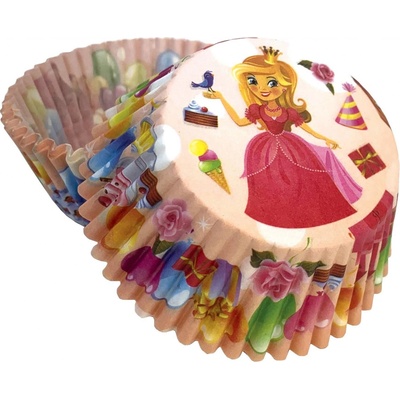 Alvarak Košíčky na muffiny princezna 50 ks 5cm