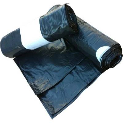 EU Sáček 60x80 / 40mi černý zatahovací - 10ks / role