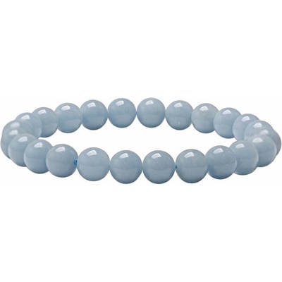 Nefertitis Angelit náramek z korálků A kvality 8 mm NF63172 obvod cca 16 až 21 cm