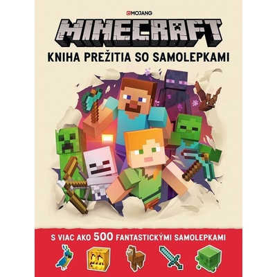 Minecraft - Kniha prežitia so samolepkami - kolektiv