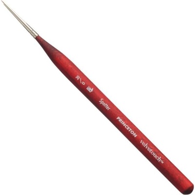 Princeton Artist Brush Velvetouch Multi-Technique Synthetic Spotter Mini Кръгла четка 20/0 1 бр (P3950MSP200)