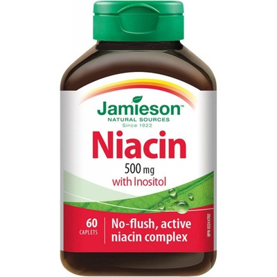 Jamieson Niacin 500 mg s inositolem 60 tablet