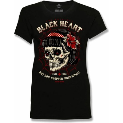 Black heart дамска тениска black heart - sarina - ЧЕРЕН - 9568