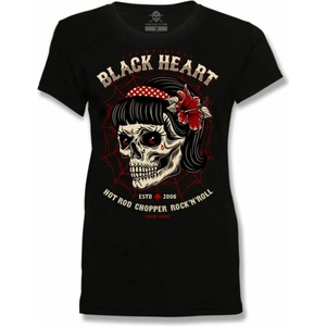 Black heart дамска тениска black heart - sarina - ЧЕРЕН - 9568
