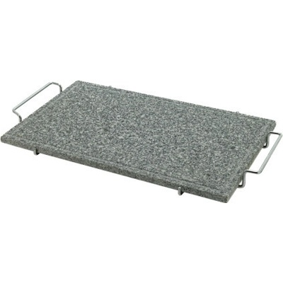 Grilovací kámen GRANIT XL s drážkou a držákem 50x30x1,65cm, 14071